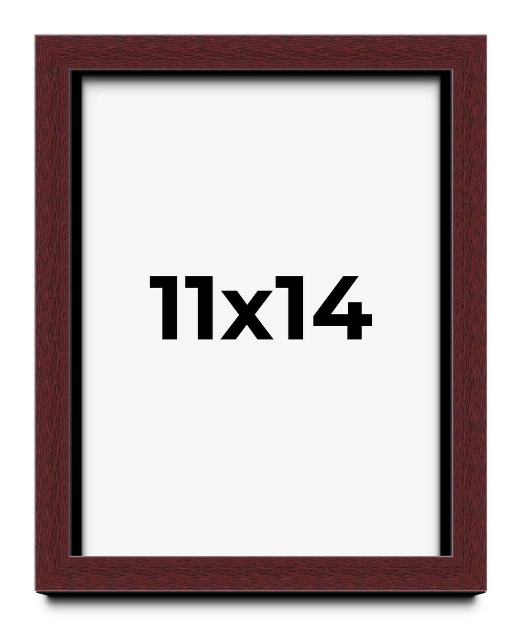 11x14 Shadow Box 1.5" Depth Picture Frame with UV-Resistant Acrylic & Acid Free Backing, Available in 5 Finishes - Black, Brown, Gold, Silver, White